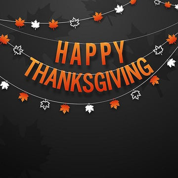 Autumn Maple Leaves Thanksgiving Day Theme Background Portrait Photography Backdrops IBD-19648 - iBACKDROP-fall backdrop, Maple Leaves background, photoshoot backdrop, portrait backdrop, portrait backdrops, professional portrait backdrops, thanksgiving backdrop